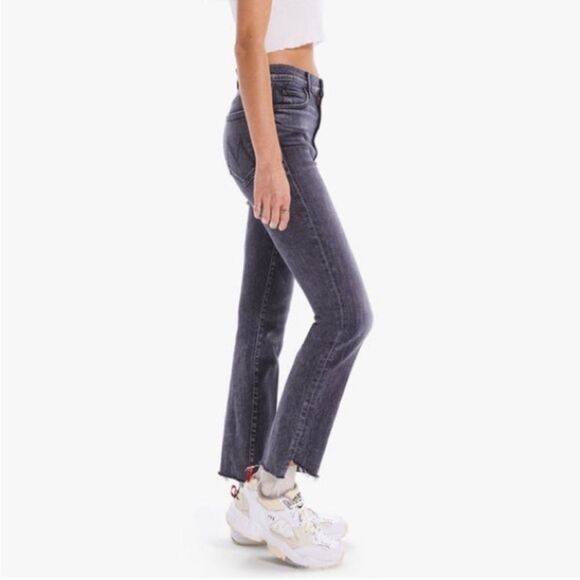 Mother High Waisted Rascal Ankle StepFray Jeans size 25 - Picture 3 of 16